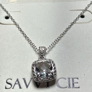 SAVVY CIE JEWELS Drop Pendant Necklace